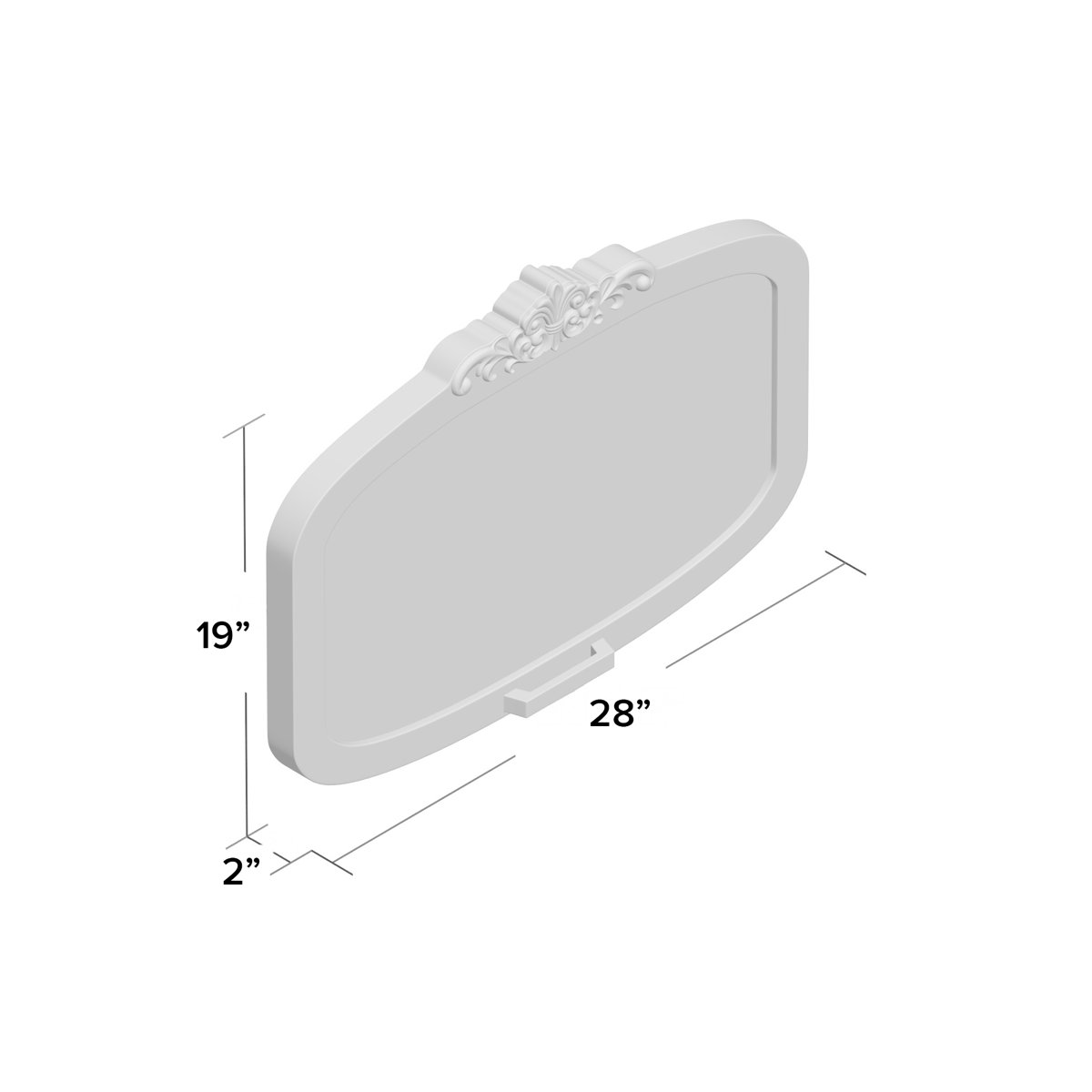 Ophelia & Co. Decorative Wood Wall Mounted Chalkboard & Reviews Wayfair